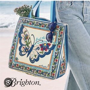 NWT:  Brighton Butterfly Garden Tote